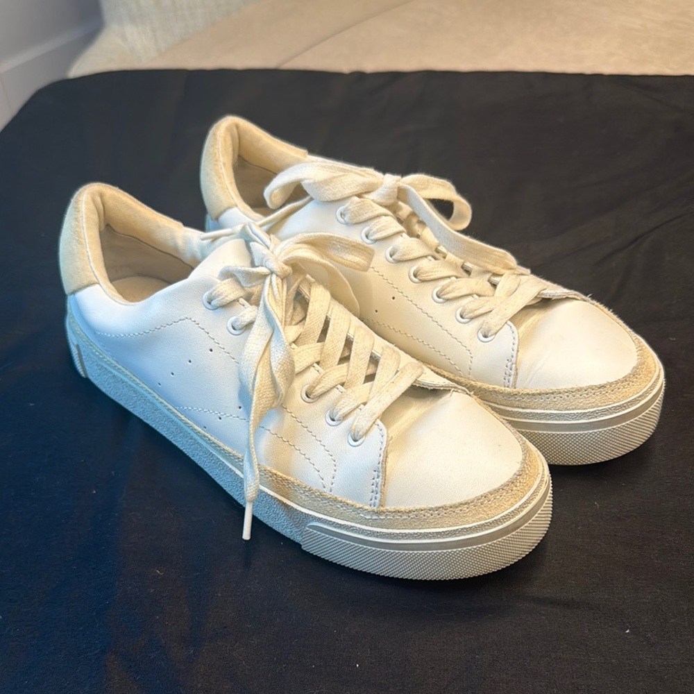 White Leather Sneakers